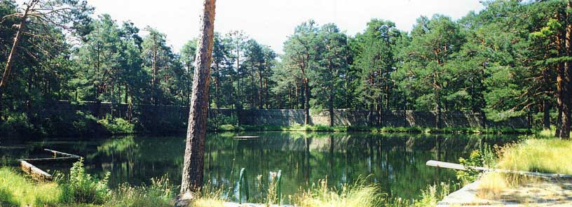 estanque jardines la granja